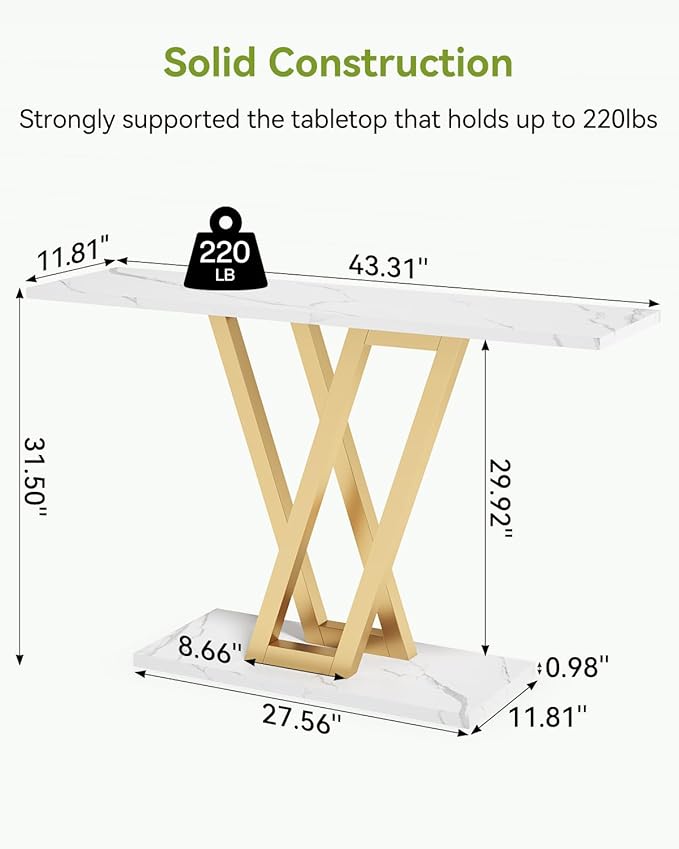 LITTLE TREE Console Table Hallway Table - Image 3