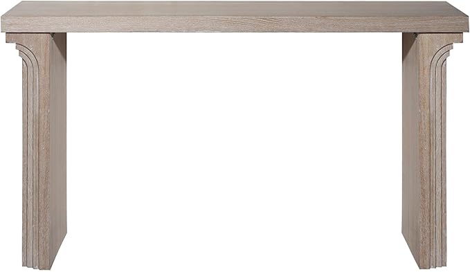KEIKI Wood Entryway Console Table Behind Couch & Sofa, Modern Minimalist Style - Image 6
