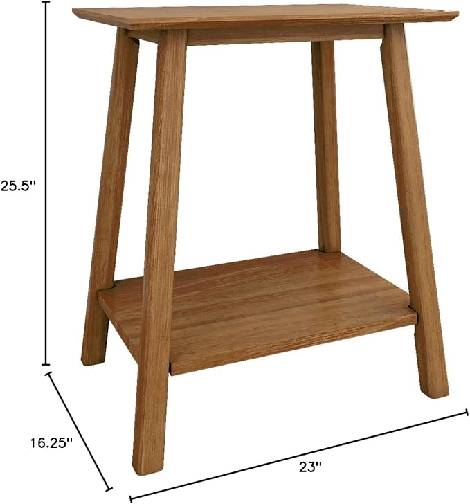 Plank+Beam Wooden Side Table - Image 2