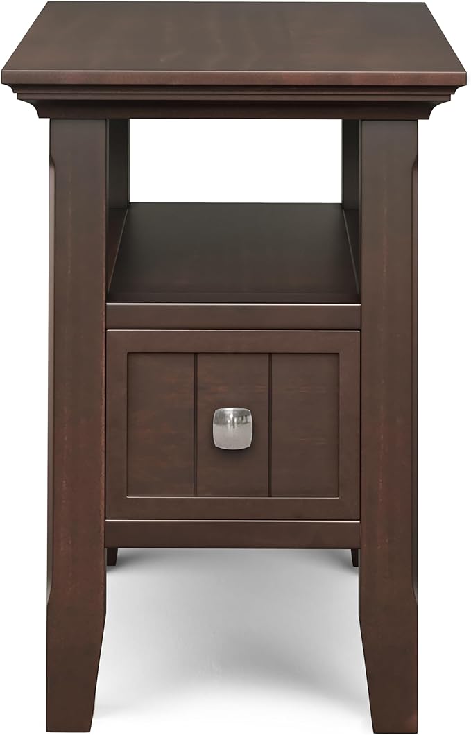 SIMPLIHOME Acadian 19-inch Wide Solid Wood End Table - Image 5