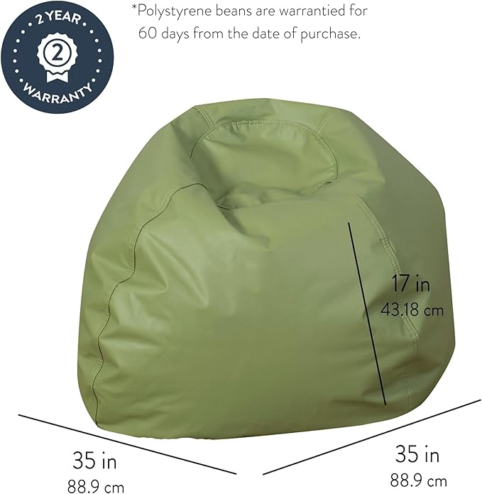 Children's Factory 35" Kids Bean Bag Chairs, Flexible Seating Classroom - Image 2