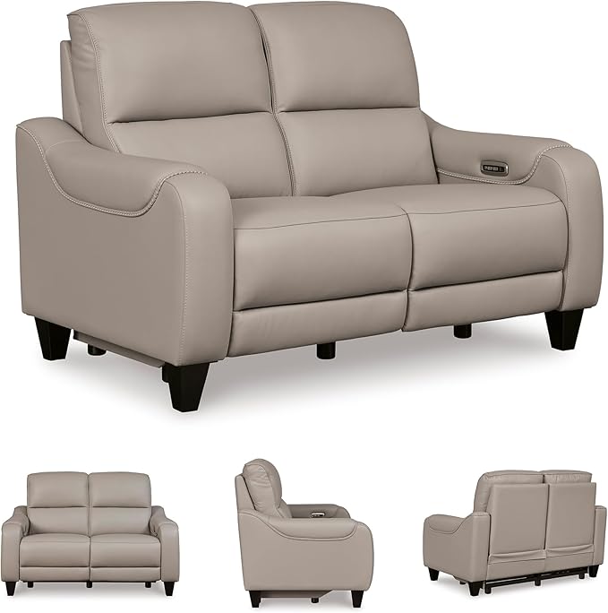 Signature Design by Ashley Mercomatic Casual Leather Match Wall Hugger Power - Image 8