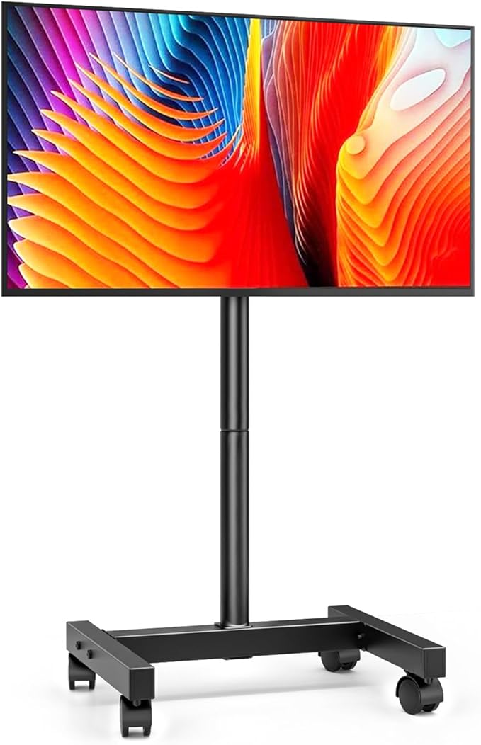 AX WABER Mobile TV Floor Stand for 13-50 inch LCD LED Flat/Curved Panel Screen by 1