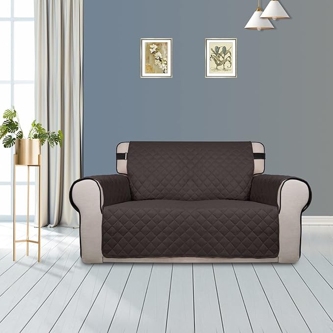 PureFit Reversible Sofa Cover Water Resistant Loveseat Couch Cover, Machine - Image 2