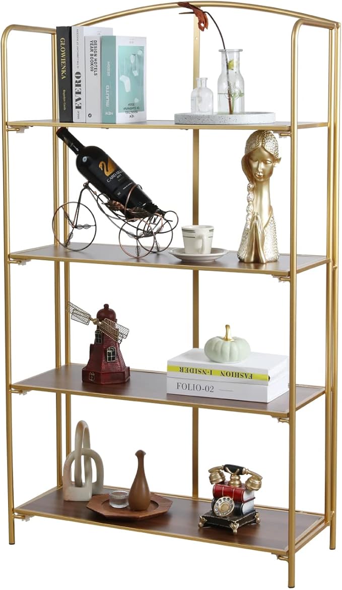 Crofy No Assembly Folding Bookshelf - Image 7