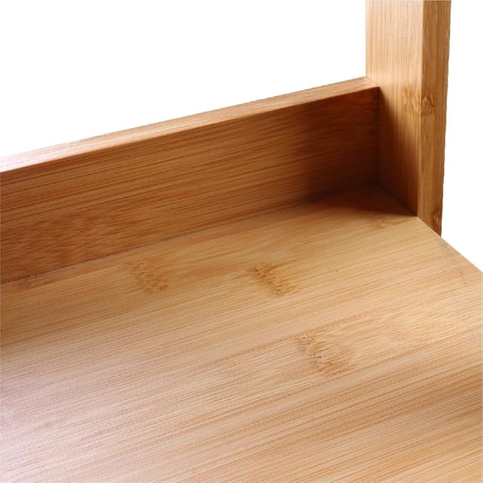5-Tier Bamboo Ladder Bookshelf - Image 7