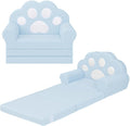 MONKISS Cat Paw Kids Couch, Toddler Chairs Comfy, Toddler Couch Bed Fold Out by MONKISS