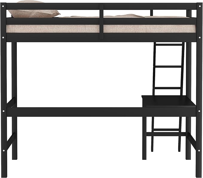 Hillsdale Caspian Youth Solid Wood Twin Loft Bed - Image 9