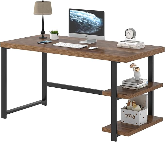 FOLUBAN 47 Inch Computer Desk, Small Home Office Desk - Image 8