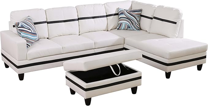 103.5" Oversized Sectional Couch, L Shaped Couch - Image 7