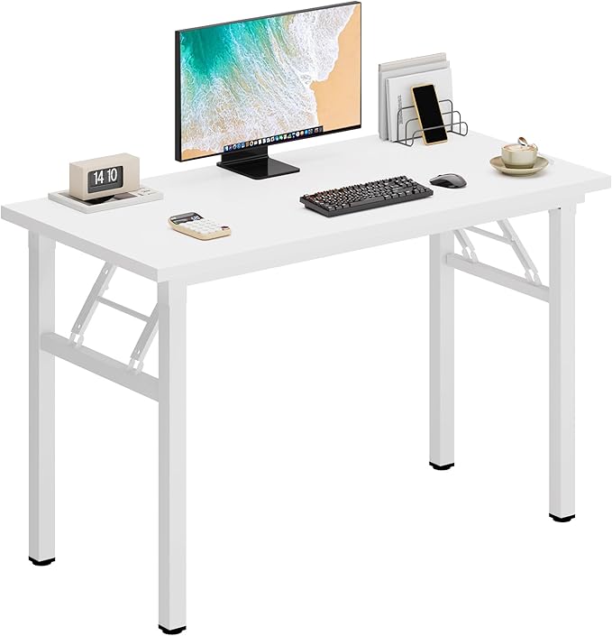 DlandHome Computer Desk Folding Table 39.4 inches Writing Desk by DlandHome