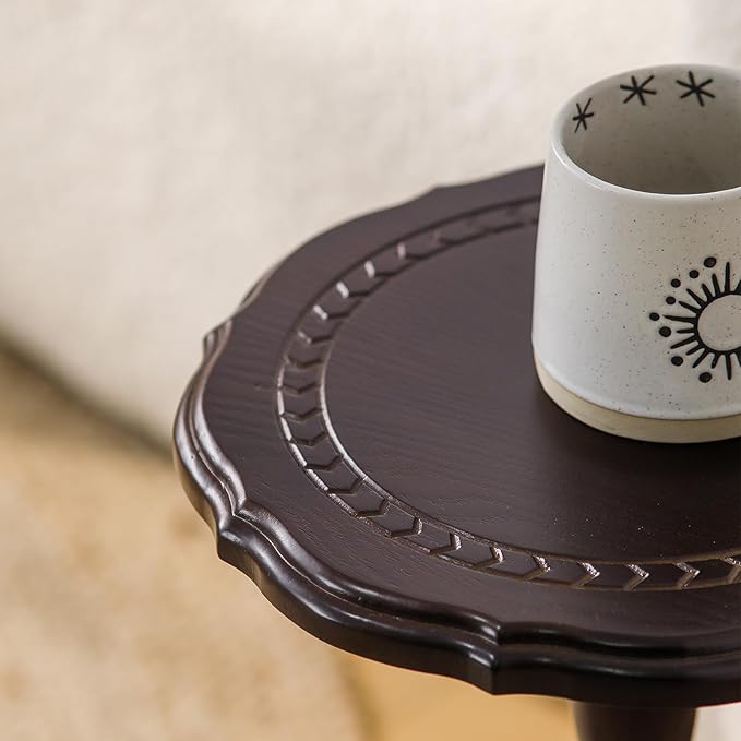 Round Side Table, Small Drink Table - Image 7