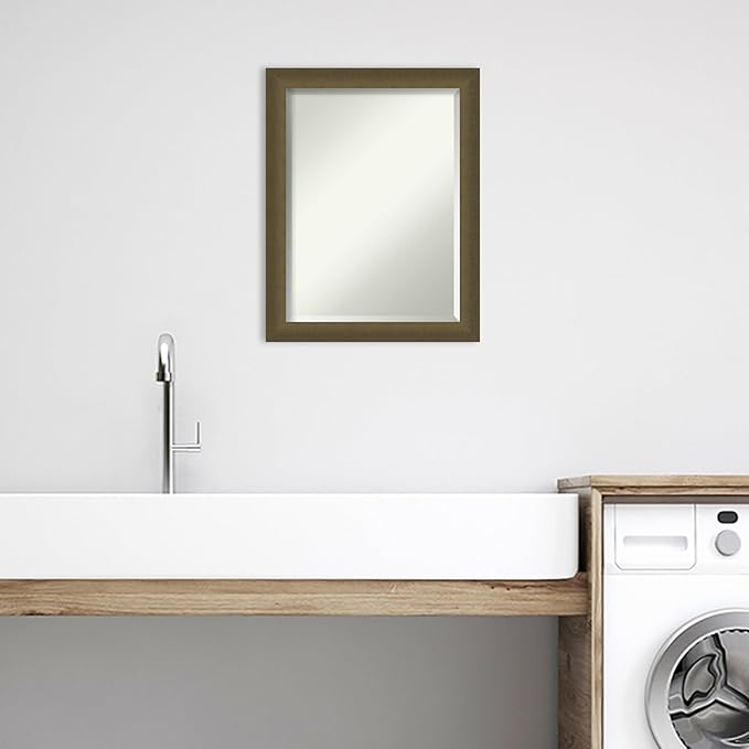 Amanti Art Bronze Bathroom Mirror - Image 5
