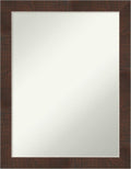 Amanti Art Brown Bathroom Mirror by AmantiArt