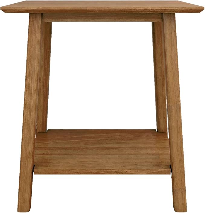 Plank+Beam Wooden Side Table - Image 5