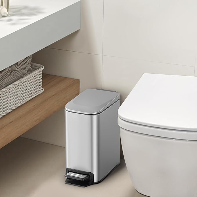 Cesun Small Bathroom Trash Can - Image 2