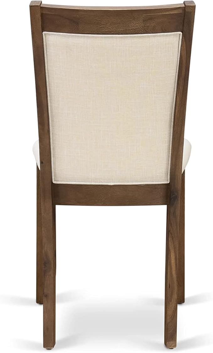 East West Furniture X727MZN32-6 6 Piece Kitchen Table Set Contains a Rectangle - Image 11