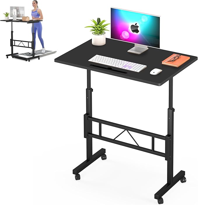 Klvied Small Standing Desk Adjustable Height by Klvied