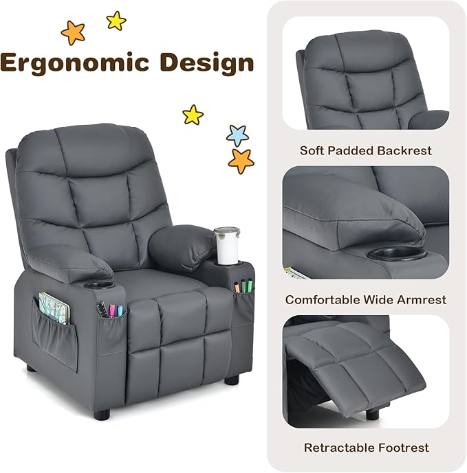 Costzon Kids Recliner Chair - Image 10