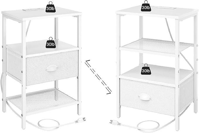 Nightstands Set of 2, Night Stands - Image 7