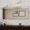 Mirror for Bathroom, Espejo para baño, 30x60 Silver Mirror Framed, Large by AUYHM