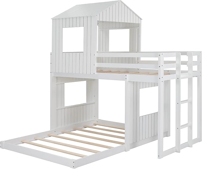 Ball & Cast Twin Over Full Playhouse Bunk Bed - Image 5