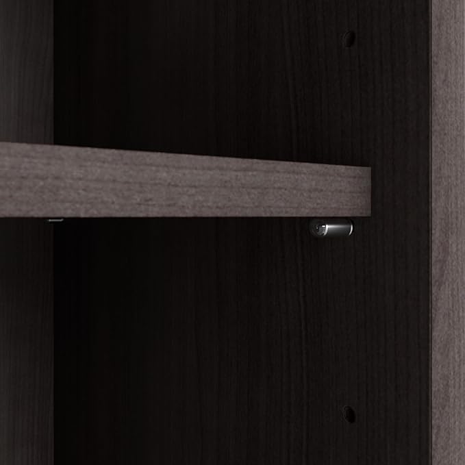 Bush Business Furniture Studio C Tall 5 Shelf Bookcase in Storm Gray, Large - Image 4