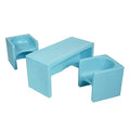 ECR4Kids Tri-Me Table and Cube Chair Set by ECR4Kids