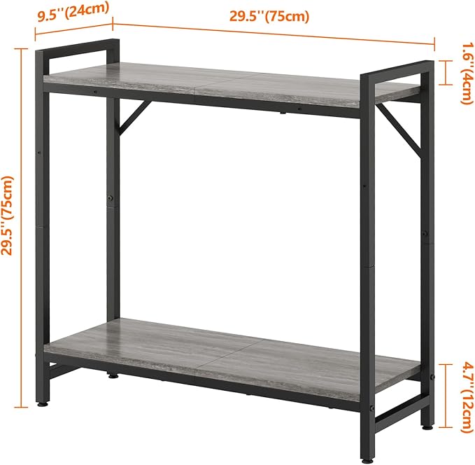 Narrow Console Table, Small Entryway Table, Sofa Table - Image 3