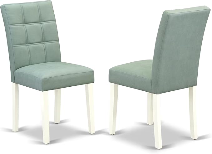 East West Furniture DOAS5-LWH-43 5 Piece Mid Century Modern Dining Set Includes - Image 4
