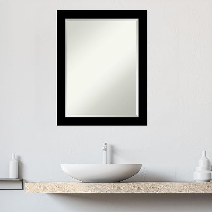 Amanti Art Black Bathroom Mirror - Image 6