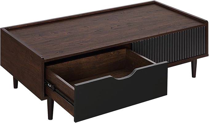 Manhattan Comfort Duane Mid Century Modern Coffee Table - Image 6