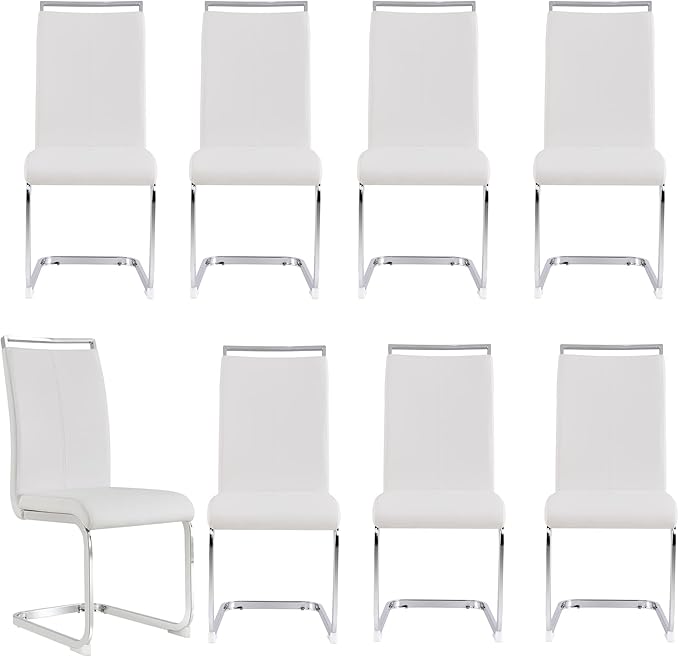 Dining Chairs Set, Kitchen Modern Metal Chairs by Gopop