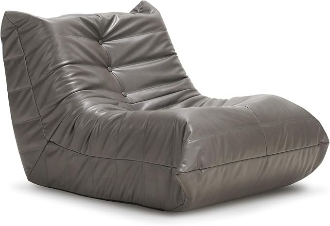 Hobestluk Giant Bean Bag Chair Lazy Floor Sofa, Memory Foam Fireside Sofa - Image 9