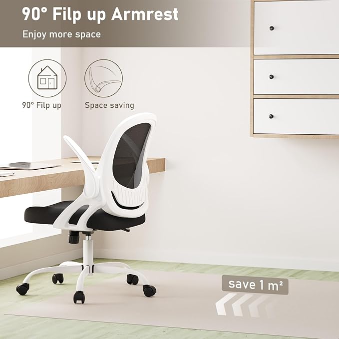 Home Office Chair Work Desk Chair Comfort Ergonomic Swivel Computer Chair - Image 2