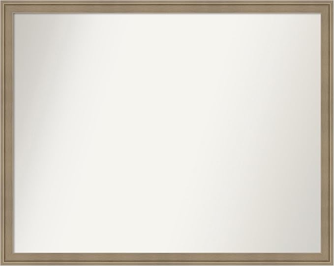 Amanti Art Grey Bathroom Mirror by AmantiArt