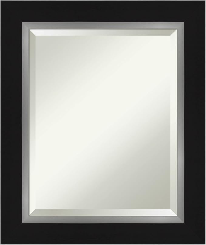 Amanti Art Black Bathroom Mirror by AmantiArt