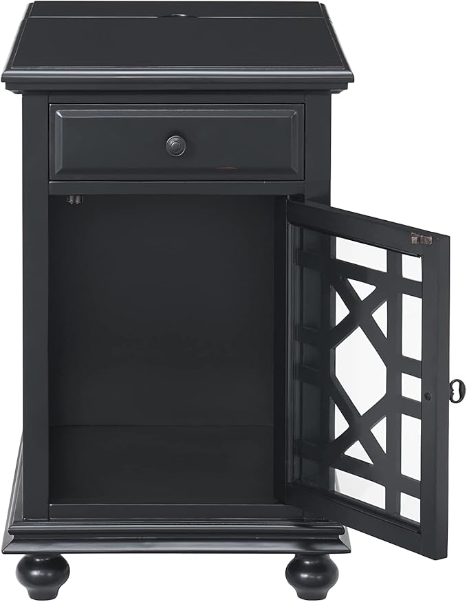 Martin Svensson Home Elegant Chairside End Table, 24 in x 16 in x 25 in - Image 6