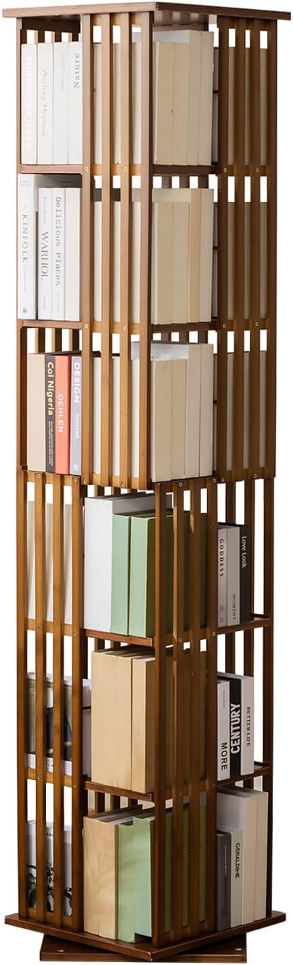 6 Tier Book Shelf, Modern Bookshelves Organizer by SOBIBO