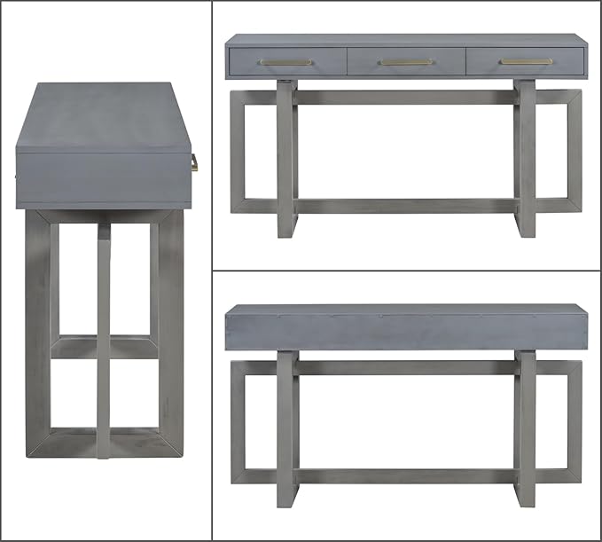 57” Entryway Console Sofa Table - Image 7