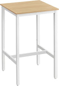 VASAGLE Bar Table, Small Kitchen Dining Table, High Top Pub Table, Height by VASAGLEbySONGMICSHOME