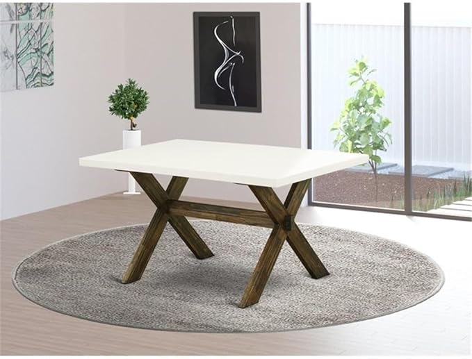 East West Furniture XT726 X-Style Dining Table - Image 2