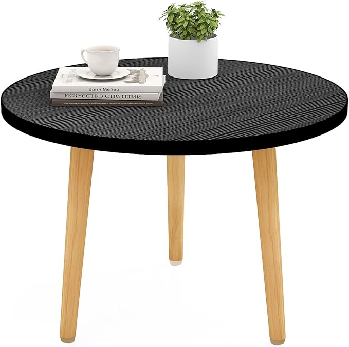 Round Coffee Table Low Table by Funecy