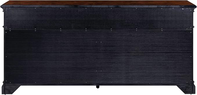Liberty Furniture Arden Road TV Console, 74 Inch, Satin Cherry, 3 Drawers - Image 5