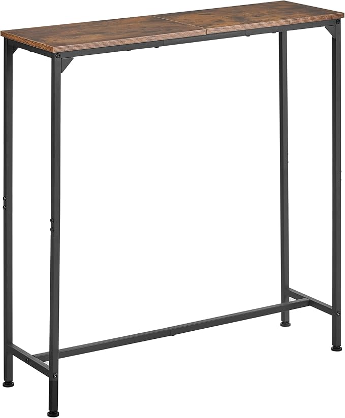 Console Table, Narrow Entryway Table, Thin Sofa Table, Behind Couch Table by Unknown