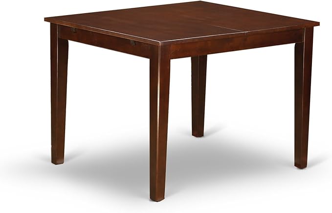 East West Furniture NOCE5-MAH-10 5 Piece Kitchen Table Set Includes a Rectangle - Image 5