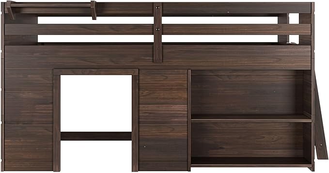 Max & Lily Modern Farmhouse Twin Low Loft Bed - Image 4