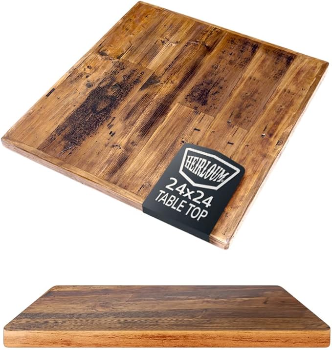 Reclaimed Wood Table Top by Heirloum