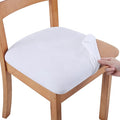 Smiry Velvet Seat Covers for Dining Room Chair Set of 6, Stretch Fit Removable by Smiry