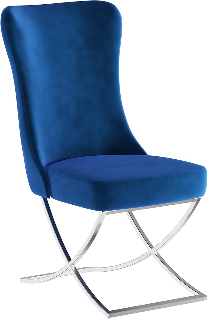 Ottomanson Royal Dining Chairs Set of 8 – Upholstered Tufted Microfiber - Image 4